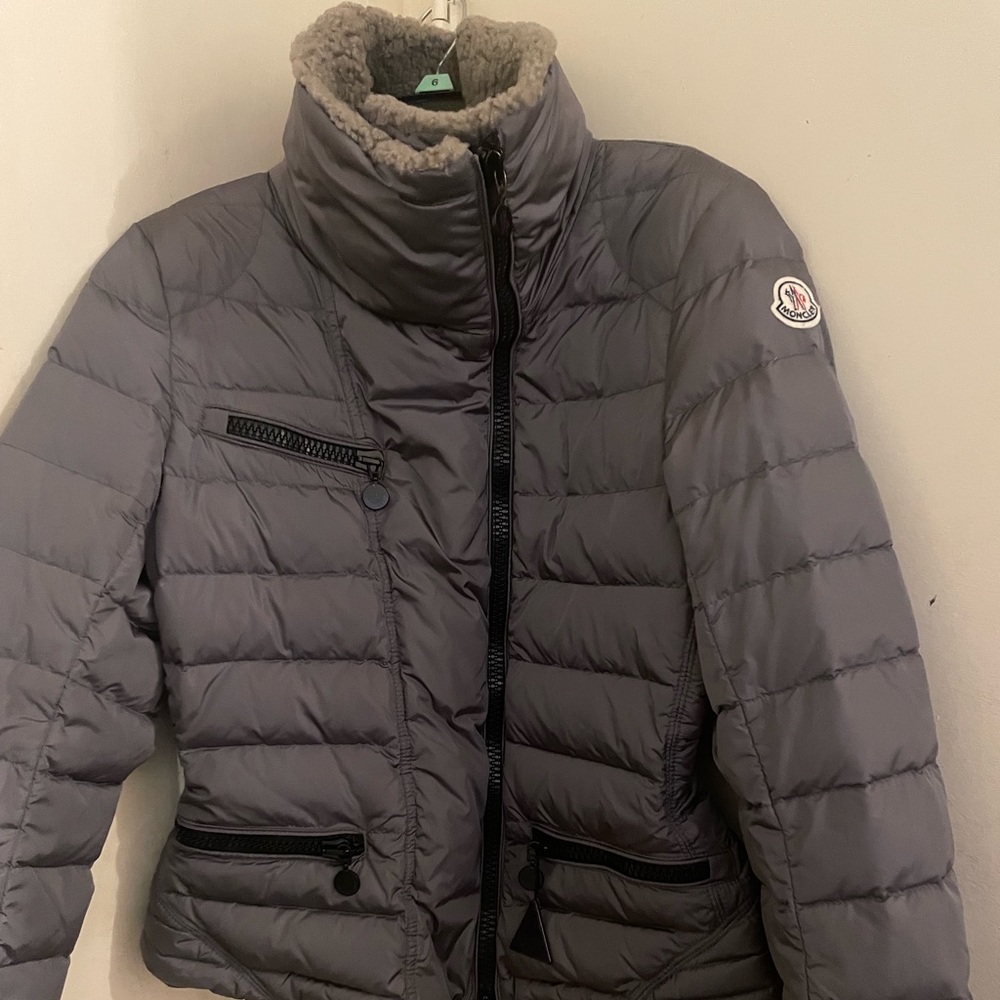 AUTHENTIC Grey Moncler Down Coat
